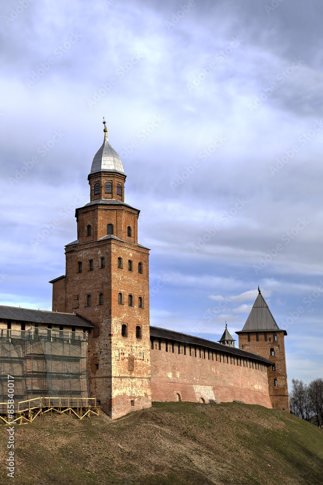 Спасская башня. Новгородский Кремль. Великий Новгород, Россия