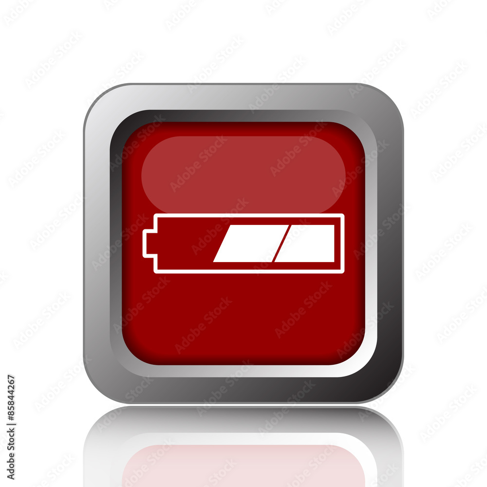 2 thirds charged battery icon
