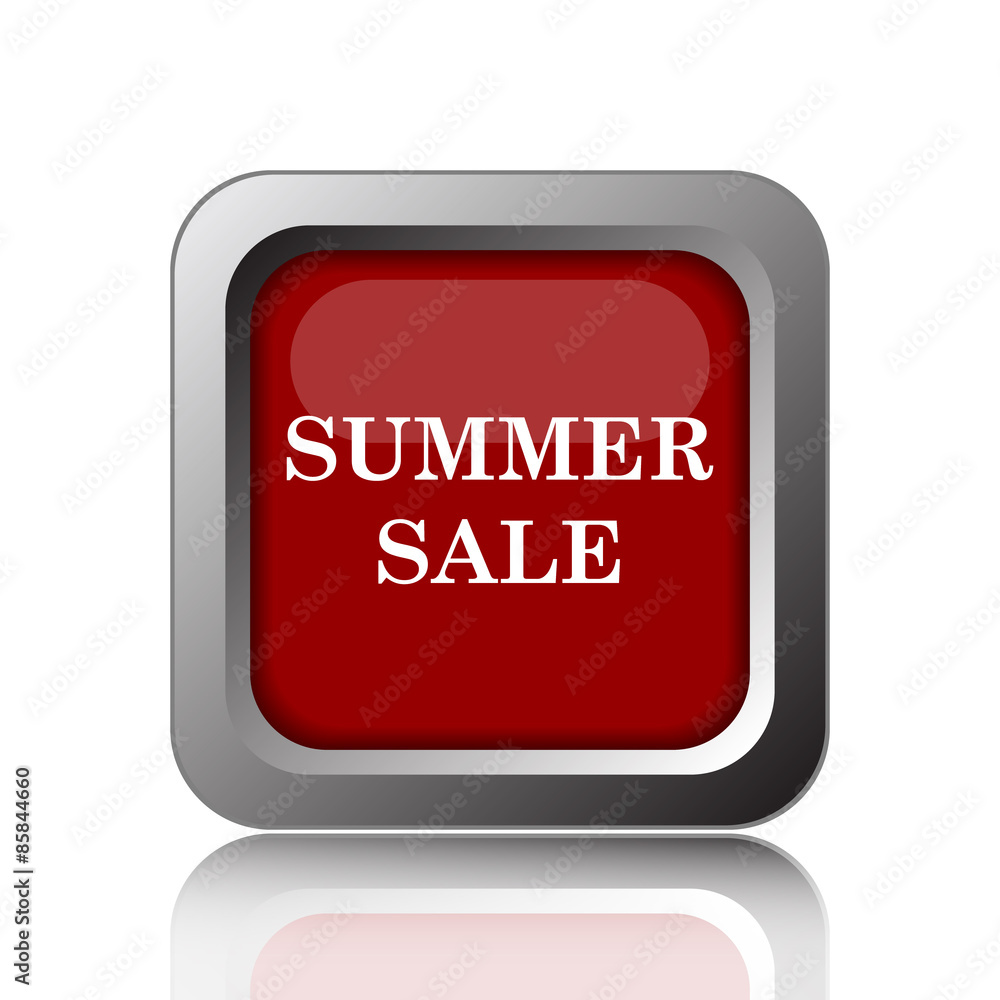 Summer sale icon