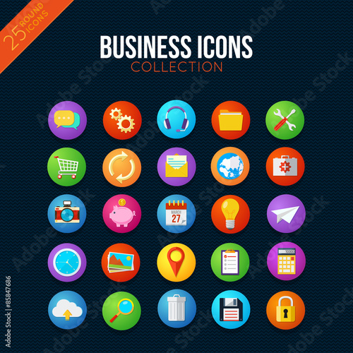 Business icons collection.