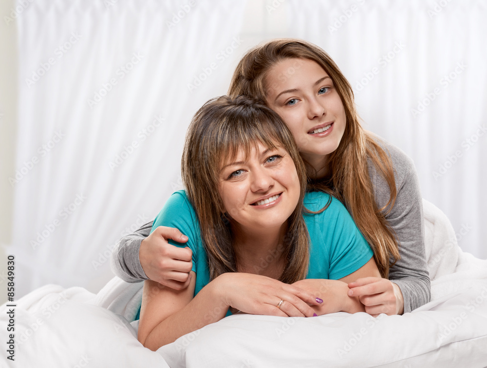 Mother and daughter Mother and daughter