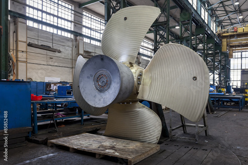 New propeller in the hall