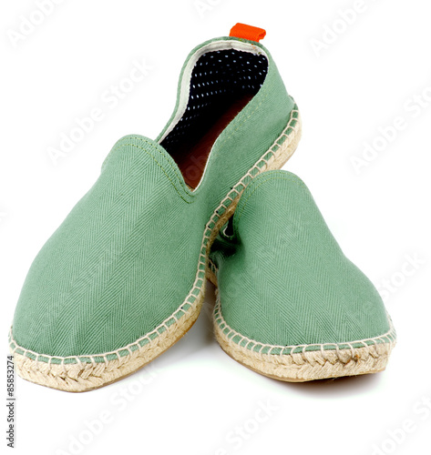 Green Espadrilles