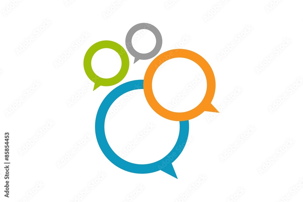 chat group logo template 7 chat group logo template 7