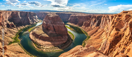Panorama view at the Horseshoe Bend