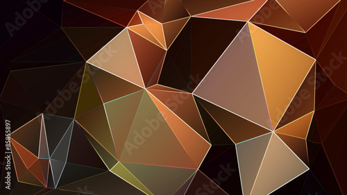 Abstract geometric polygon pattern 