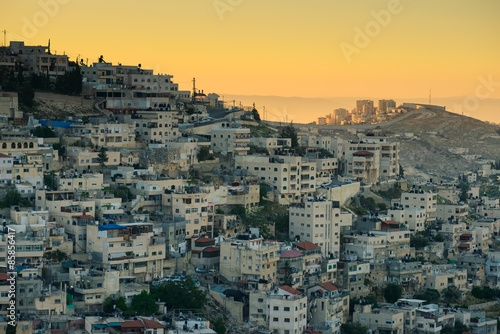 Morning view of the old city of Jerusalem © Andrey Tovstyzhenko