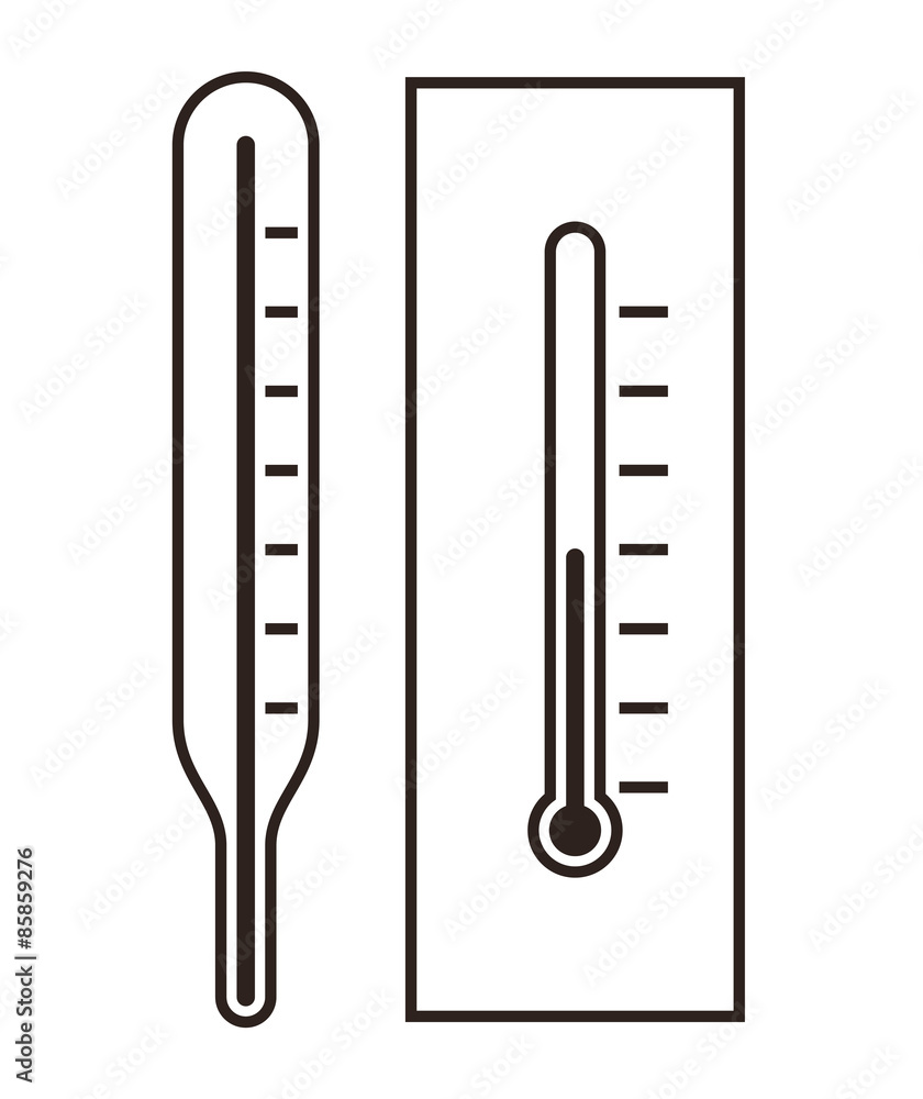 Thermometer icons Thermometer icons