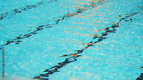 Swimming pool waves with refraction Background