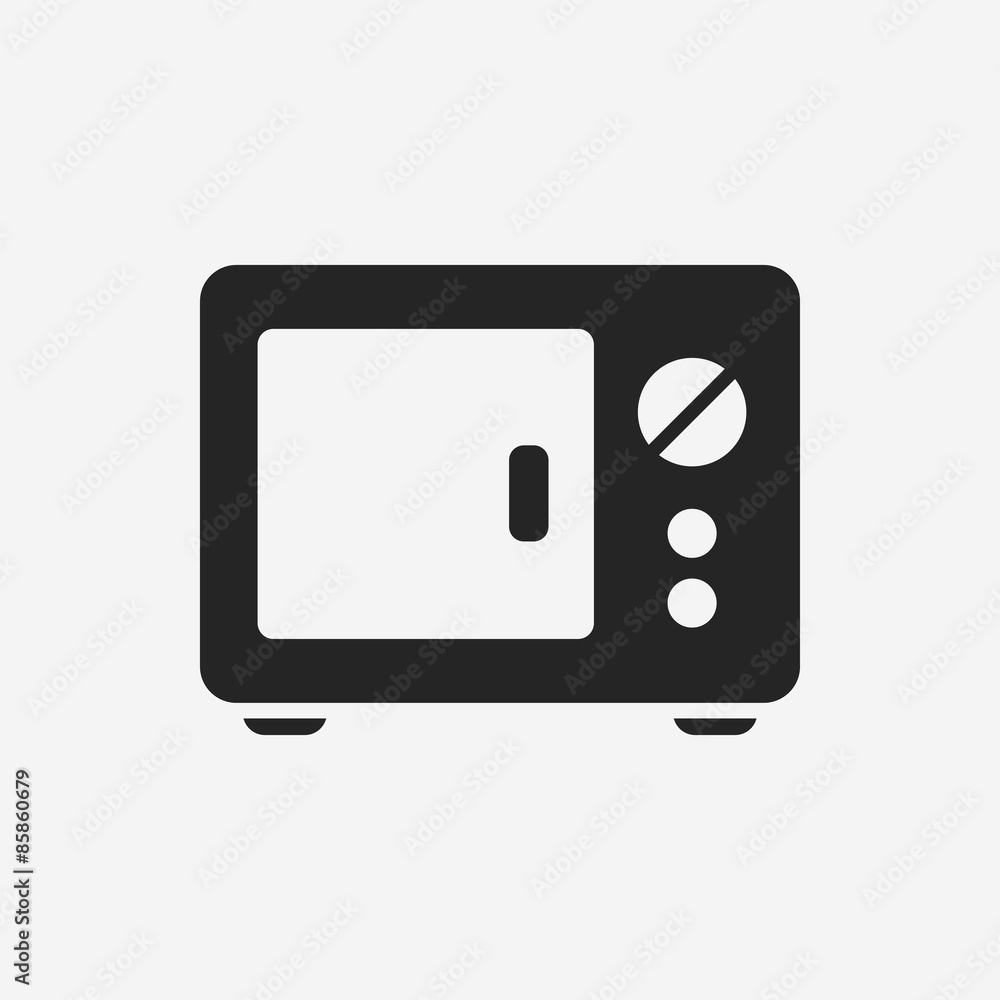 microwave icon microwave icon