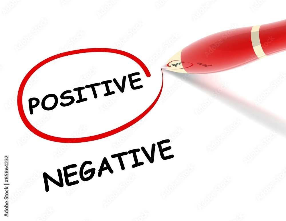 Fototapeta premium positive negative
