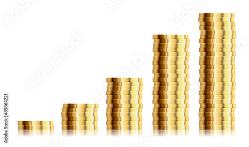 coin stacks