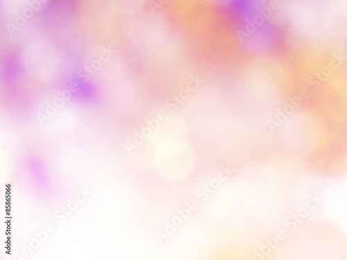 color abstract bacground withe blurred defocus bokeh light for template