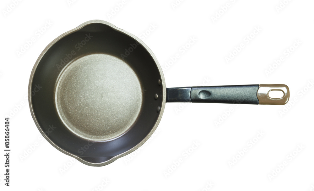 Isolated non stick pan Isolated non stick pan