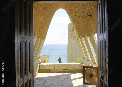 Photography Capilla del conjunto arquitectónico de Gaudí en El Garraf, Barcelona