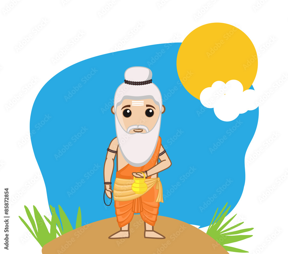 Details 147+ easy rishi drawing latest seven.edu.vn