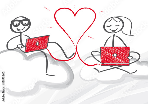 Online Partnersuche - verlieben im Internet
