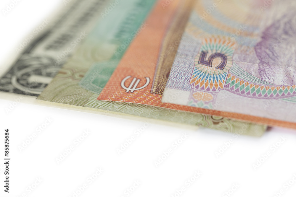 Fototapeta premium Currencies of different countries