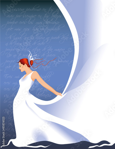 novia vestido