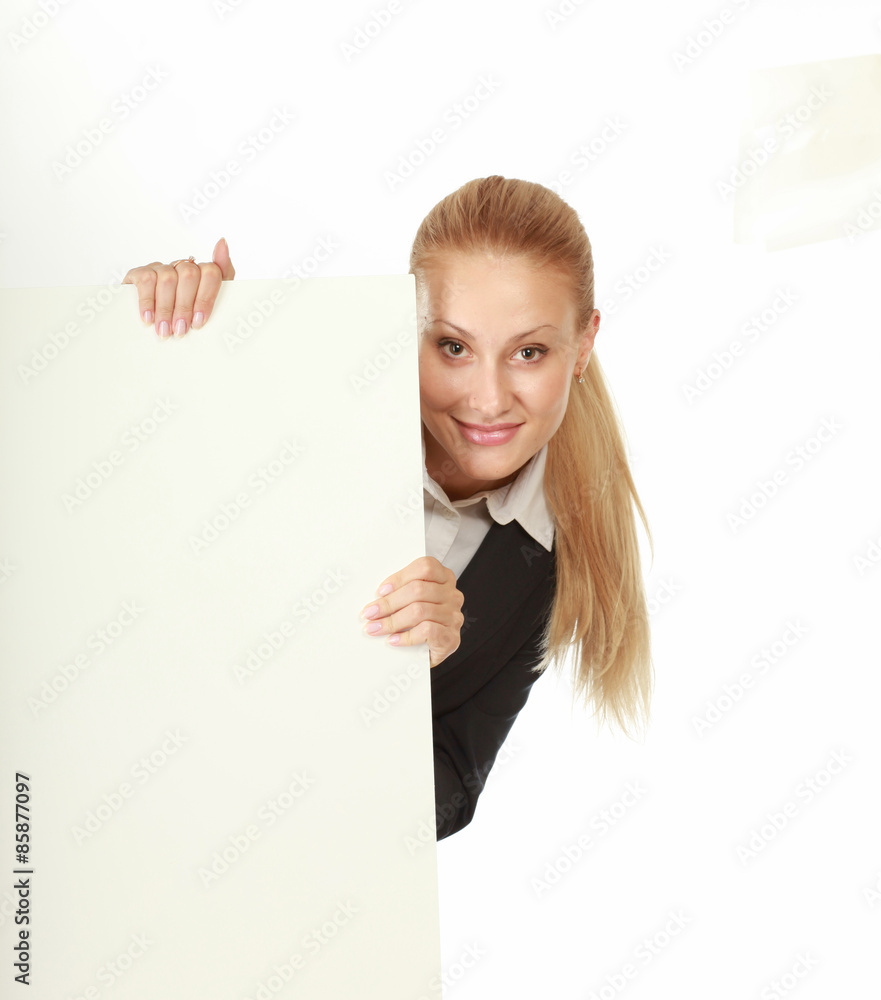 happiness, advertising and people concept - smiling teenage girl