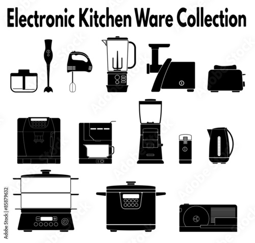 Kitchen ware silhouettes
