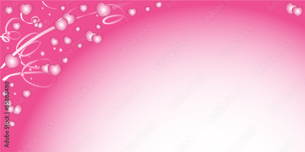 background to Valentine's Day with hearts background to Valentine's Day with hearts