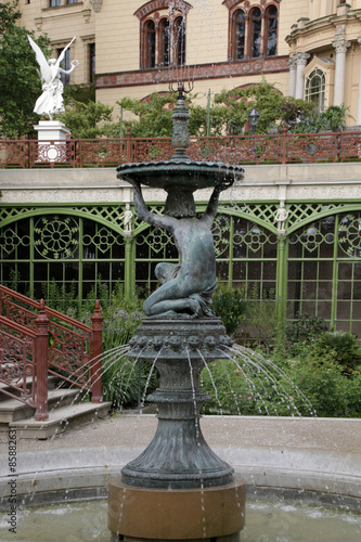 Brunnen im Schweriner Schloss