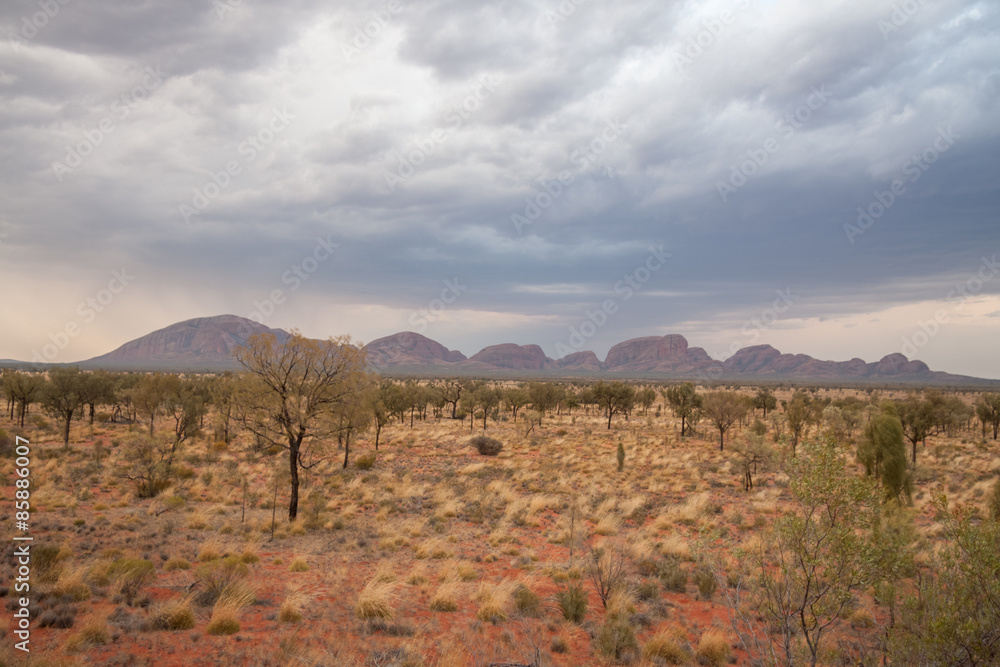 Fototapeta premium Das rote Zentrum, Outback, Australien