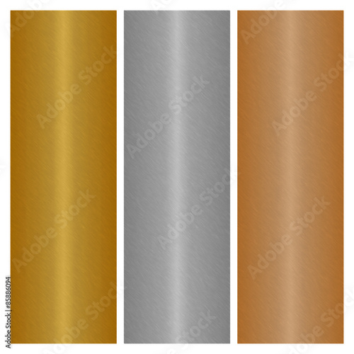 Gold, Silber und Bronze
