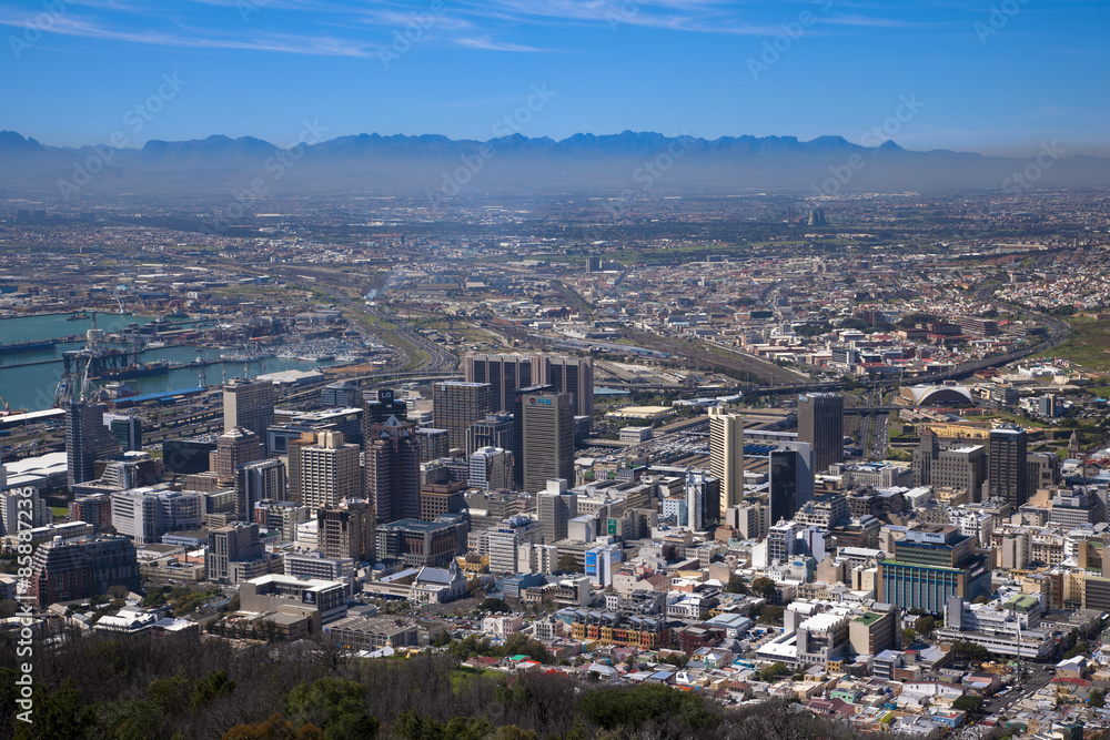 Naklejka premium ケープタウン