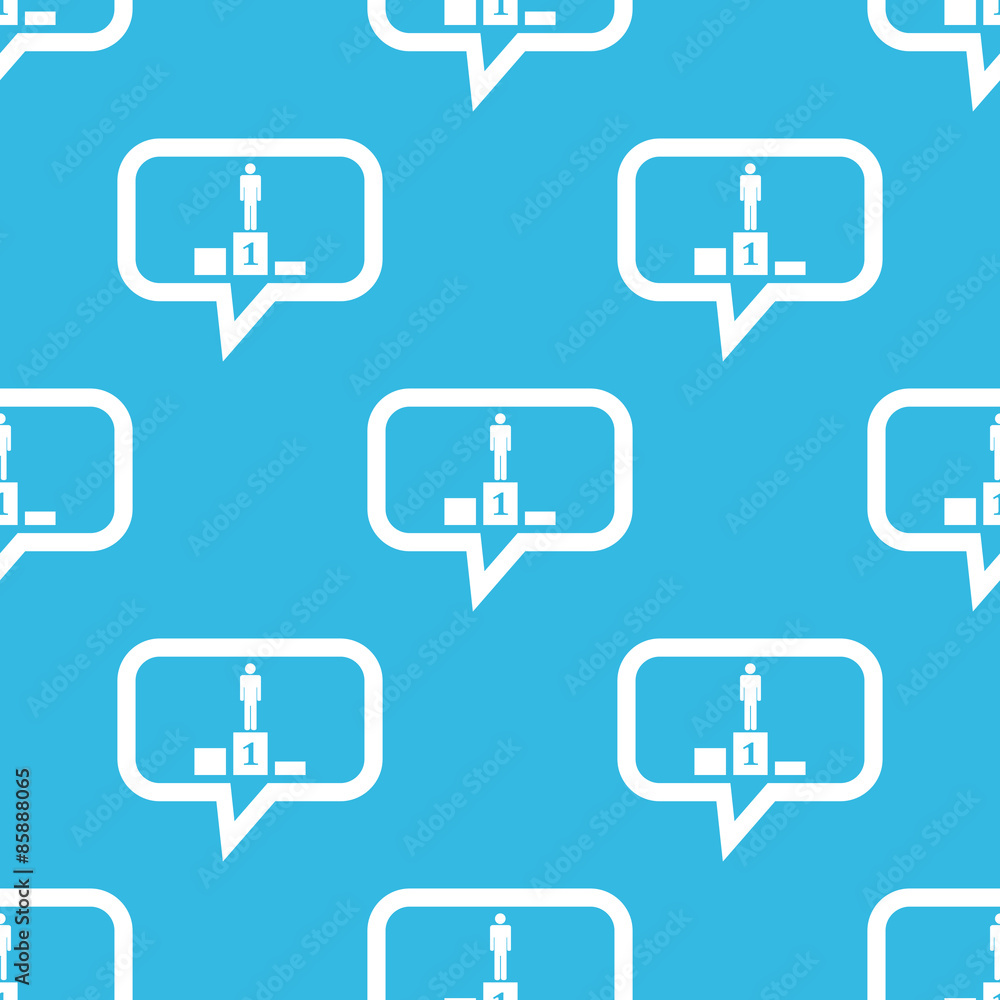 Pedestal message pattern Pedestal message pattern