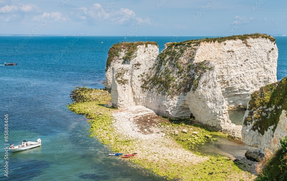Unesco world heritage - Old Harry Rocks in Isle of Purbeck