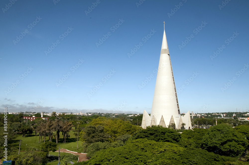 Fototapeta premium Cattedrale, Maringá, Paraná
