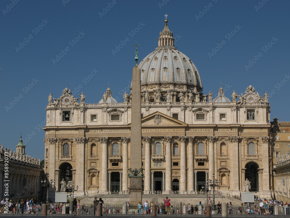 St. Peter Cathedral in Vatican, Rome.