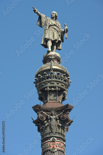 Photography Monumento a Cristóbal Colón, Barcelona, España