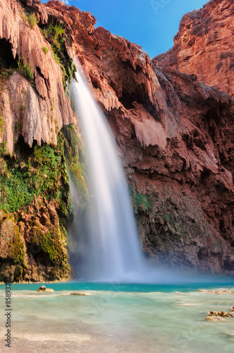 Oasis in the Grand Canyon, Havasu Falls, Havasupai Indian Reservation, Arizona