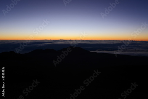Wallpaper Mural  Time lapse footage of sunrise at Mauna Kea summit in Hawaii Torontodigital.ca