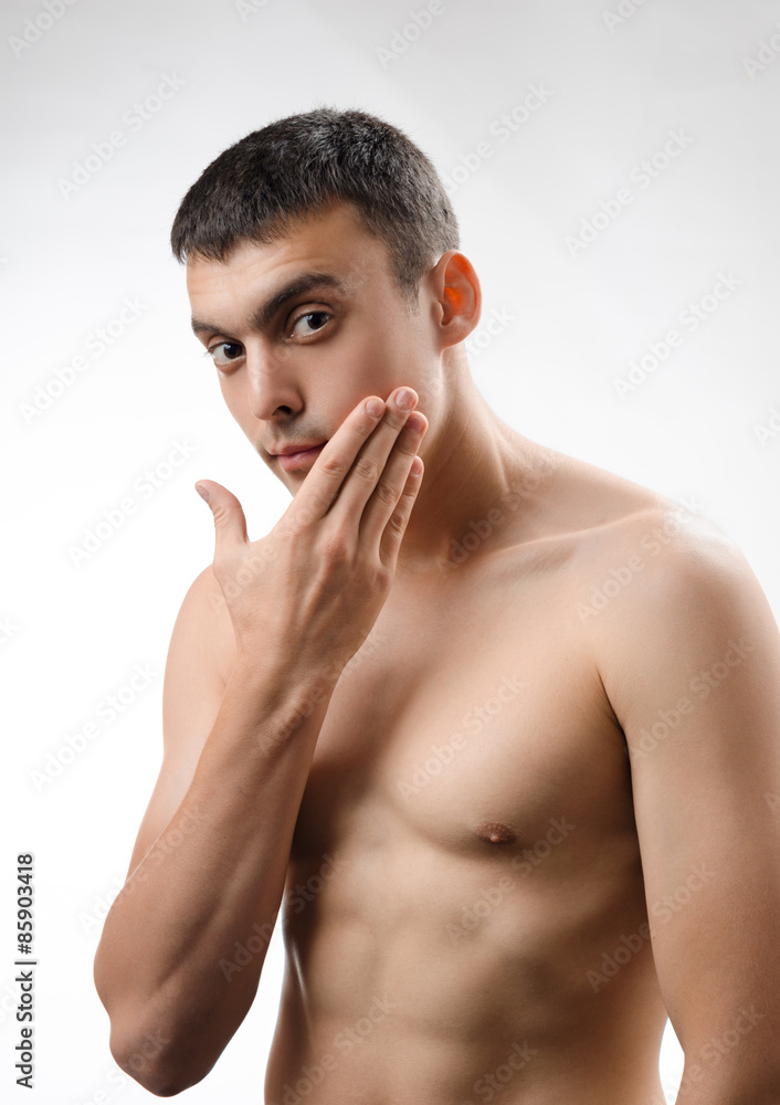 shaven man shaven man
