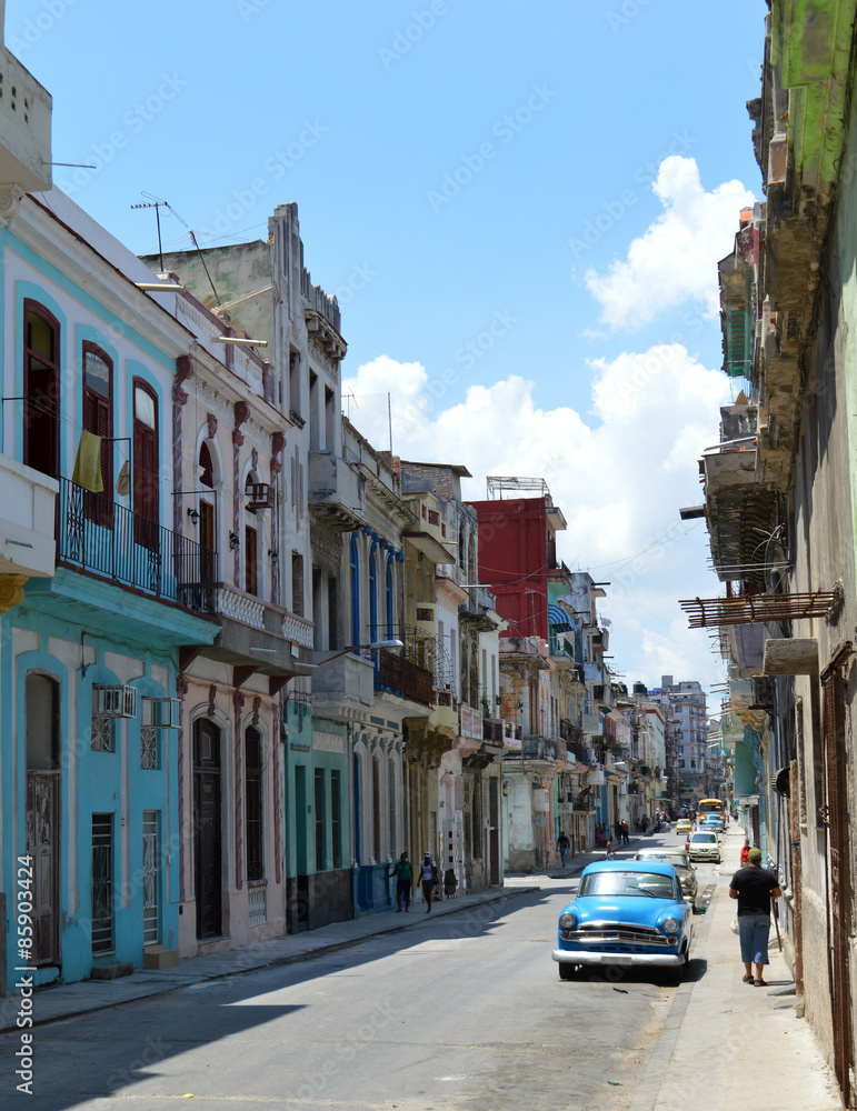 Havana, Cuba: Manrique in Centro Habana