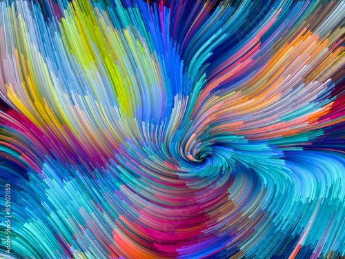 Color Vortex Background