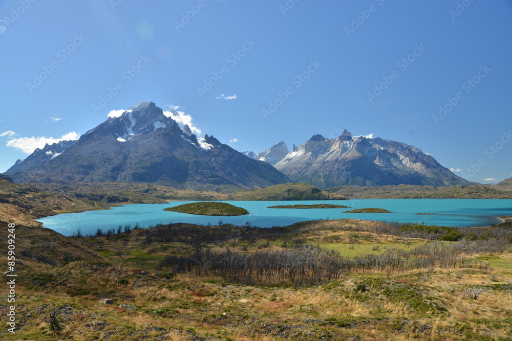Torres del Paine National Park, Patagonia, Chile (Lago Pehoe)