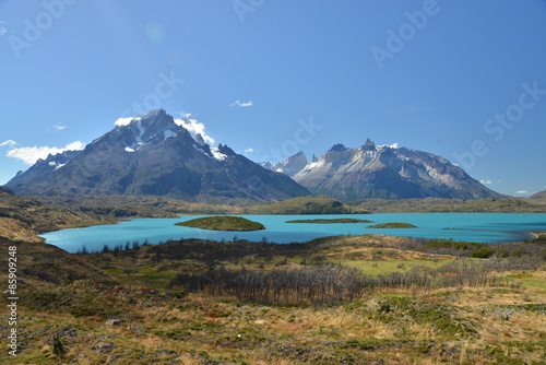 Torres del Paine National Park, Patagonia, Chile (Lago Pehoe)