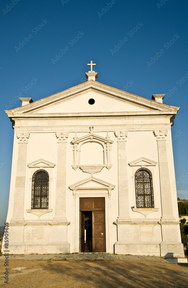 Fototapeta premium Domkirche St. Georg, Westportal - Piran