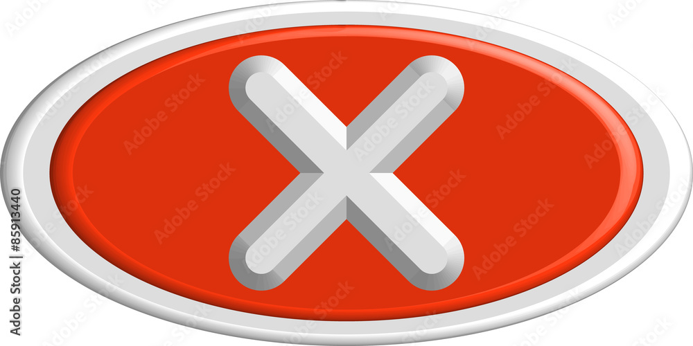 Fototapeta premium Variations of Ticks and Crosses