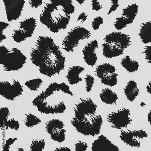 Leopard print pattern. Repeating background 