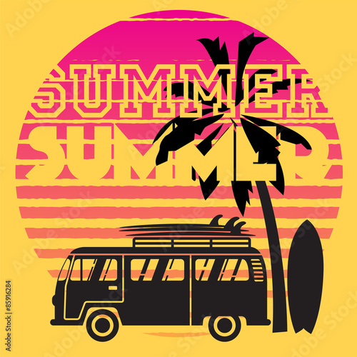 let's go to the beach in summer