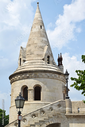 Fotografie Tower of the Fishermen's bastion, Budapest, Hungary