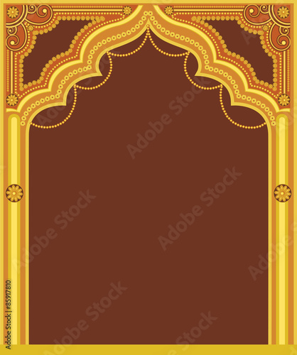 Golden Royal Frame Design