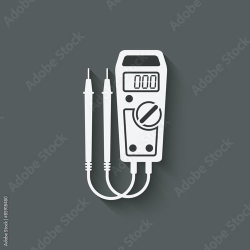 digital multimeter symbol