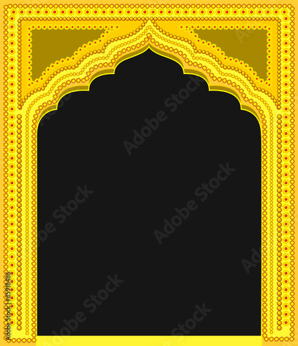Modern Royal Golden Frame